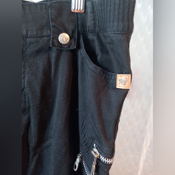 US Rodeo Black Pants Size 5/6 - Picture 3 of 13